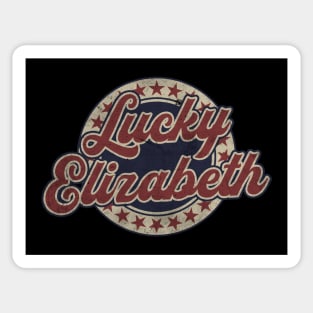 Lucky Elizabeth (vintage) Sticker